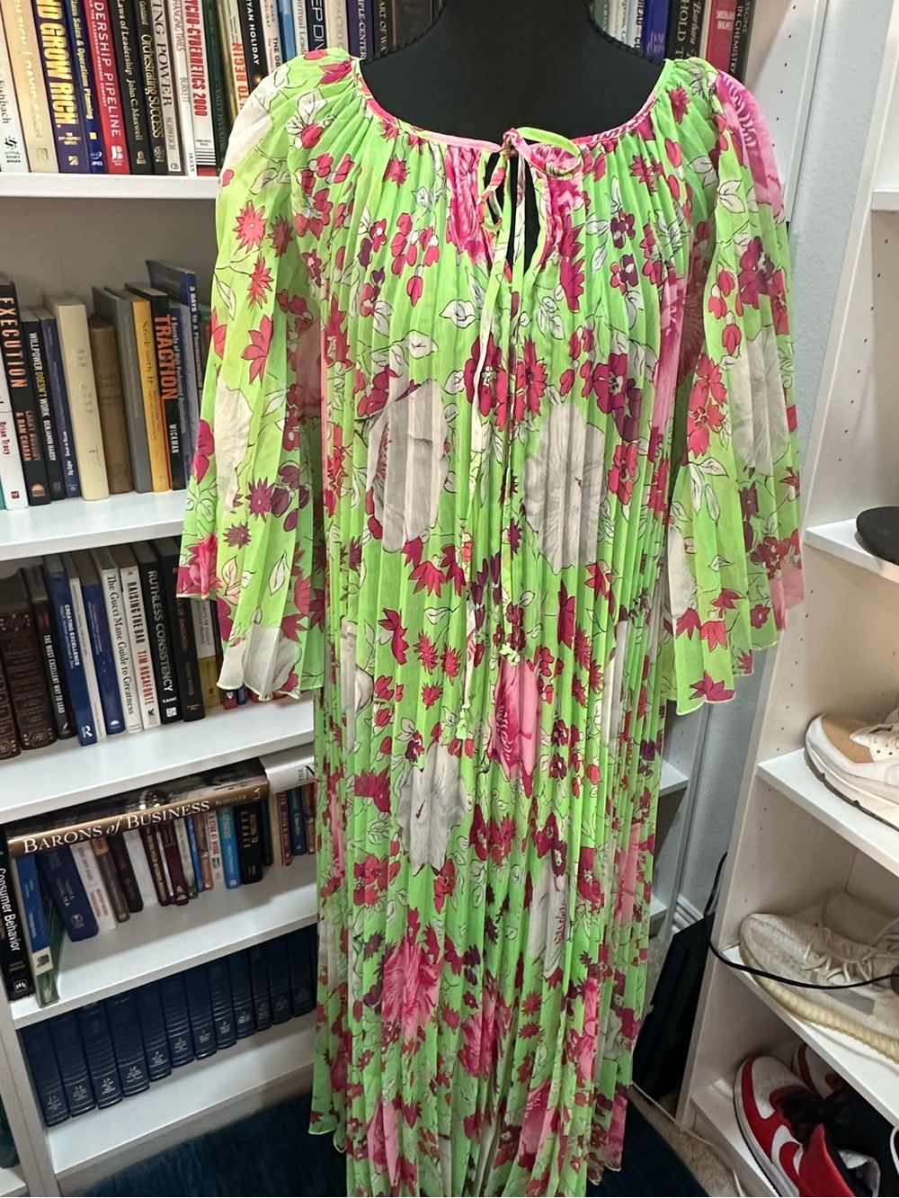 Christopher John Rogers x Target Pleated Floral Maxi Size S